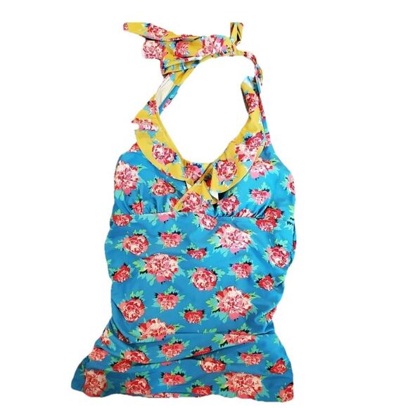 Matilda Jane Women’s Medium Tankini Top Swimwear Floral Chase the Sun Resortwear - Picture 1 of 10